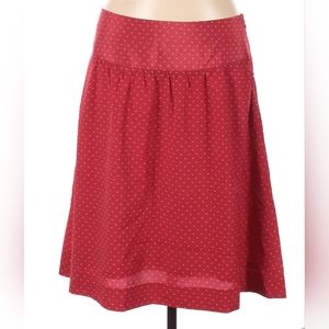 The Limited red & white Polka Dot Skirt